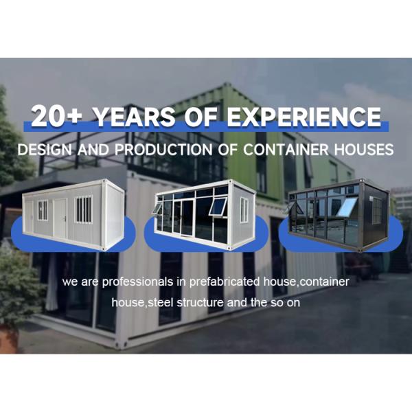 20FT/40FT Customized Prefab Tiny House with 3 Bedrooms and High Popularity