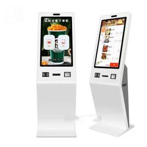China Freestanding 27inch Self Service Ordering Kiosk System wholesale