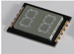 Quality Dual Digit SMD Seven Segment Display 0.4 Inch Common Anode For Indoor for sale