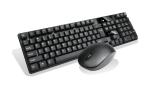Black / White Bluetooth Keyboard And Mouse USB Interface With ABS Material