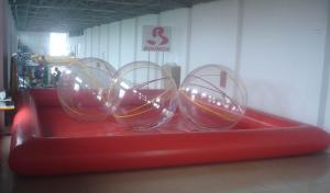 China Inflatable Pool / Inflatable Water Ball Pool For Rental Business wholesale