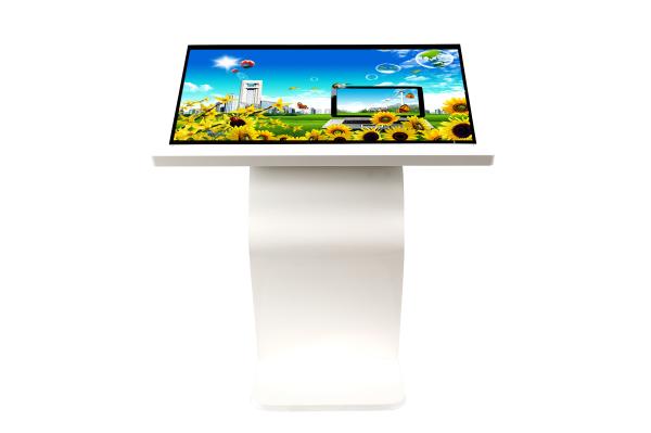 Quality 49 Inch Standing Kiosk Interactive Multi Touch Table Smart Touch Coffee Table for sale