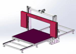 China Precision Oscillating Blade Cutter CNC Machine Automatic Polyurethane Foam Machine wholesale