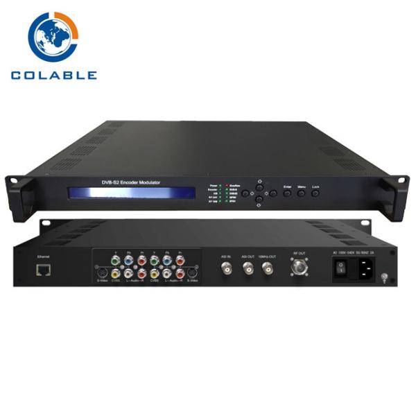 Quality HDMI / CVBS To DVB S2 Encoder Modulator For Satellite TV Broadcasting COL5011U-B for sale