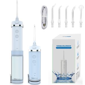 China 100% Waterproof Design Portable Water Flosser For Adults Kids Oral Cleaning on sale
