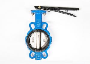 China Wras Ductile Iron Water Valve GG25 GGG40 GGG50 Wafer Butterfly Valves For Water wholesale