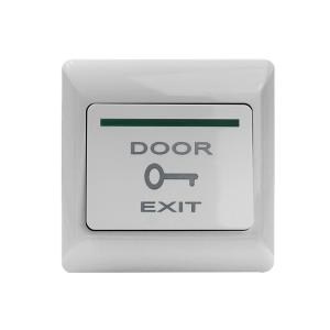 Fireproof PVC Door Exit Push Button NO NC COM Plastic Series Back Box Optional
