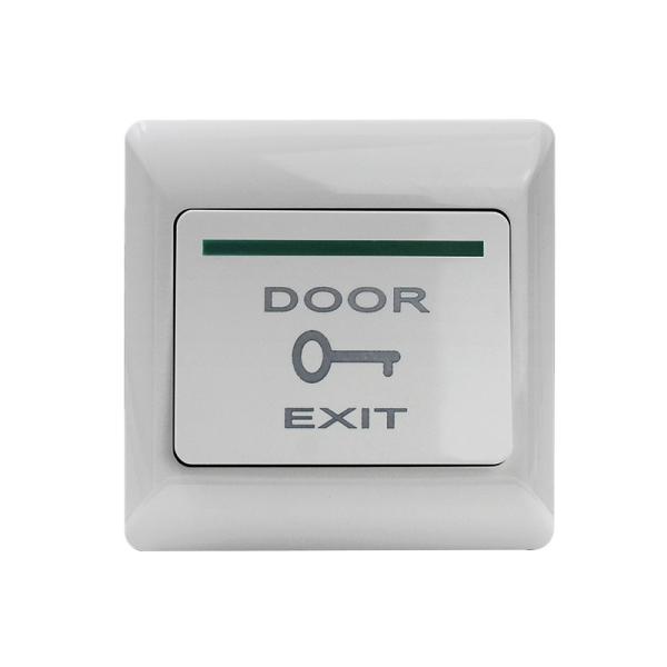 Quality Fireproof PVC Door Exit Push Button NO NC COM Plastic Series Back Box Optional for sale