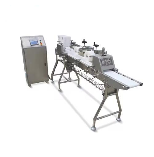 High Efficient Cross Cutting Granola Bar Production Line , Puff Corn Machine 30000-50000pcs/Hr