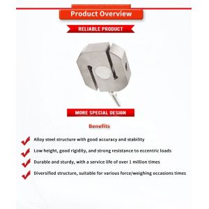 Force Measurement Tension and Compression Weighing with Univo UBWP305Y