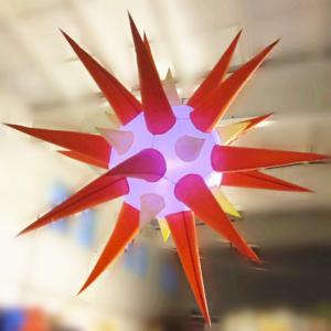 China Thorn Lighting Inflatable Star for Event and Party Decoration on sale