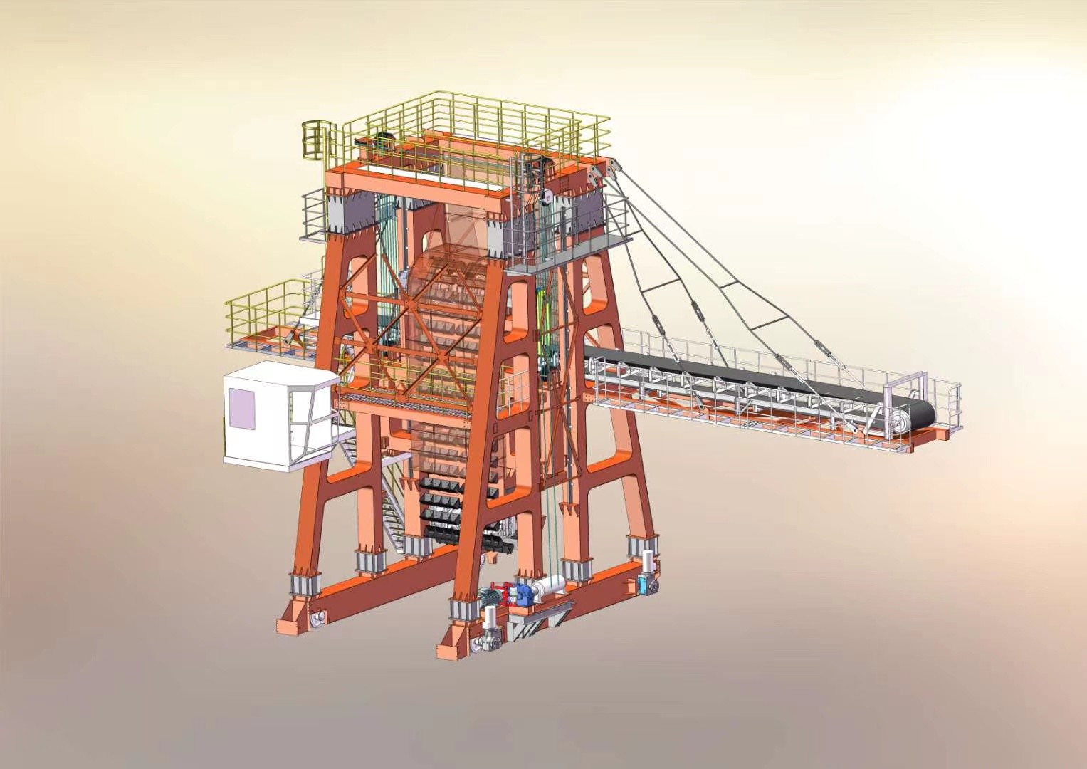 China Chain Bucket Unloader For Coal Fired Power Plant wholesale