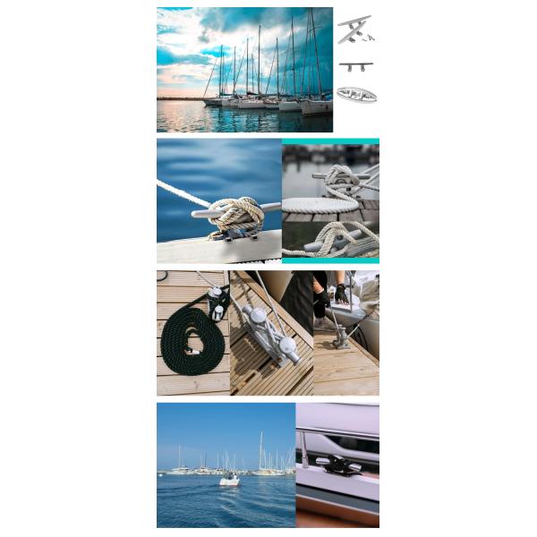 316 Stainless Steel Bollard Cleats for Boats Marine Hardware Fittings The Best Choice