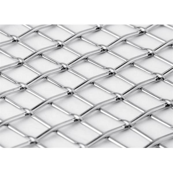 Modern Decorative Architectural Mesh Safety Barrier Protects Pedestrians From Falling