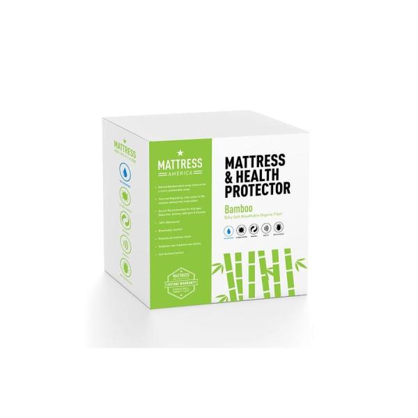 Soft Memory Foam Mattress Protector , Machine Washable Queen Size Mattress