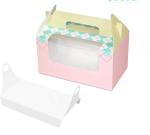 Handmade Folding Custom Cardboard Display Boxes With Clear Window