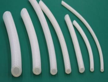 Quality High Pressure Silicone Braided Hose , Medical Grade Silicone Tubing for sale