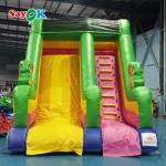 Inflatable Swimming Pool Slide PVC Combo Inflatable Slide and Pool Giant