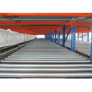 Adjustable Gravity Flow Pallet Rack Selective Shelves Economical High Effiency