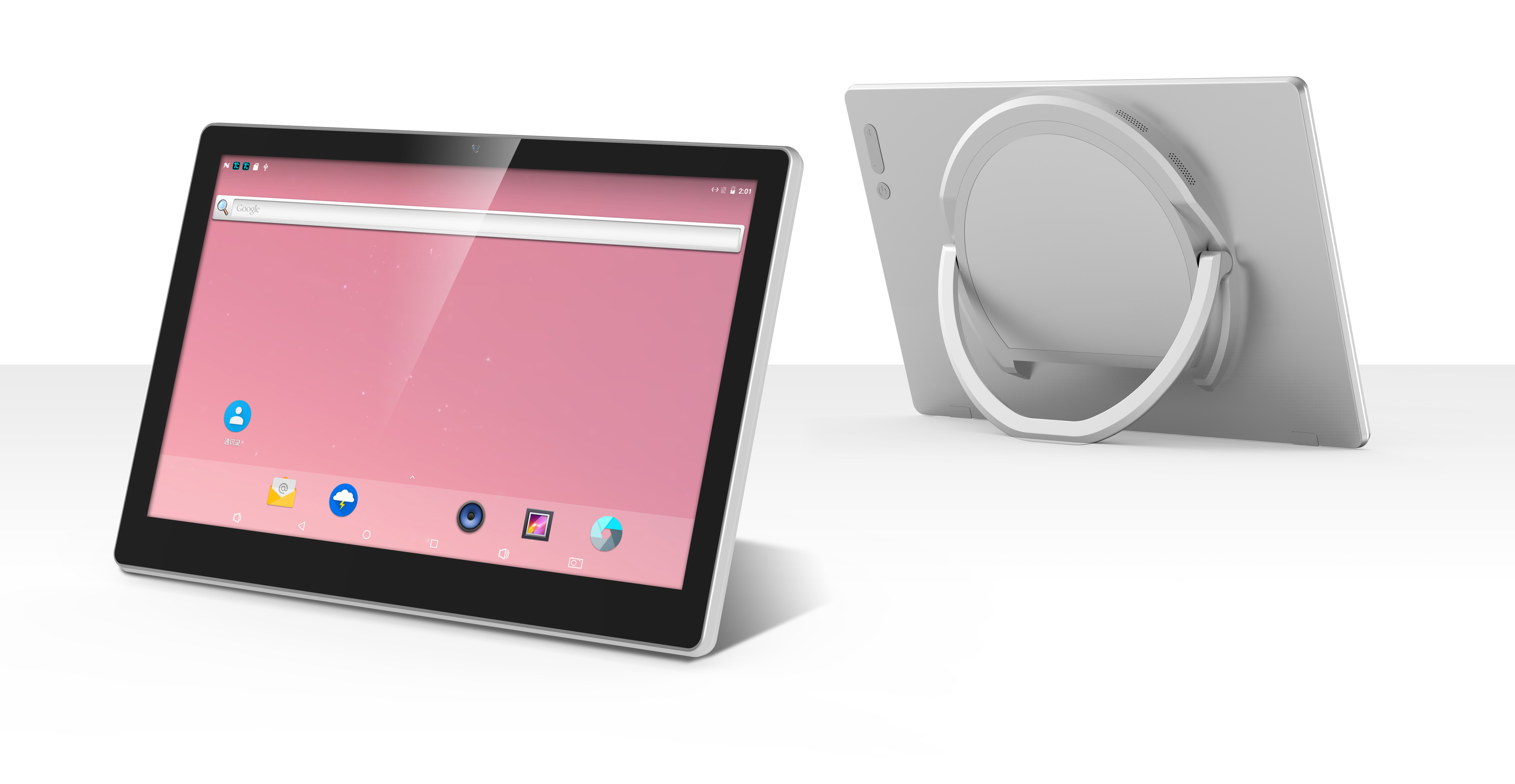 Bluetooth 4.0 15.6'' LCD Digital Signage Display All In One Touch Screen