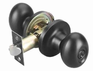 China Knob Door Lock Secure Your Space with Tubular Knob Lock Featuring Changeable Square Corner Faceplate 1&quot;x2-1/4&quot; 25x57mm and Yale Keyway wholesale