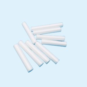 China High Strength High Temperature Resistance Zirconia Tubes White Ceramics Tubes on sale