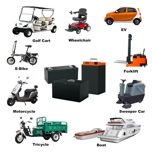 Lithium Deep Cycle Rv Batteries Pack Lightweight Safe 12 Volt Lithium RV Batteries