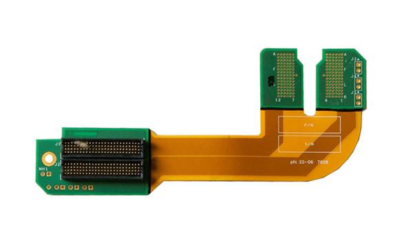 Multi layer Combined Rigid Flexible PCB / Multilayer Aluminium Material Gold -