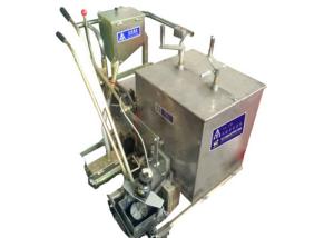 Self Propelled Two Component Scraping 158kg Cold Paint Road Marking Machine