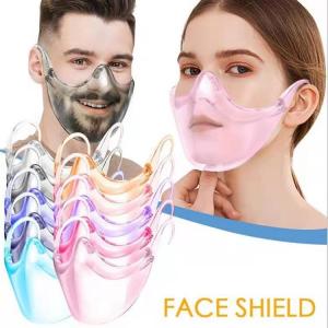 China Good quality and hot sale Face Shield  With Box Clear PC Face Shield Protective Face Cover on sale