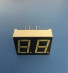 Ultra bright white 0.56" Dual digit 7 segment led display common anode for