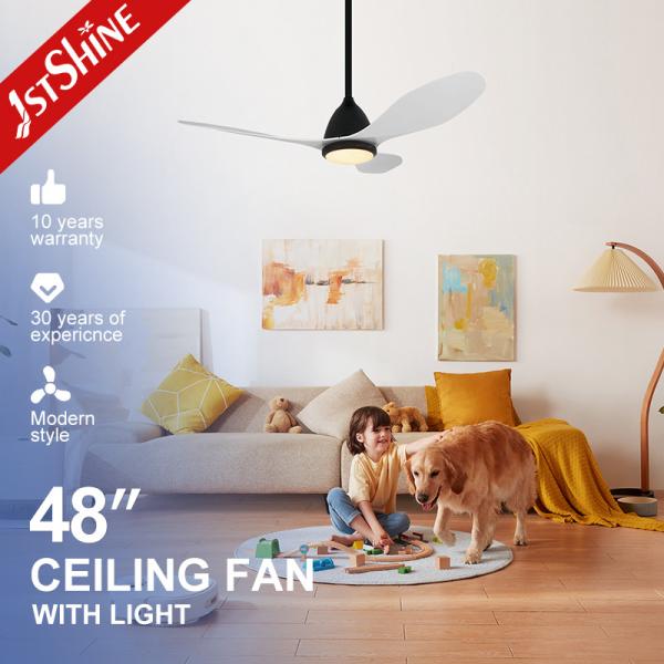 Quality Support Dimmer 1stshine Plastic Ceiling Fan with Remote Control and Modern Design for sale