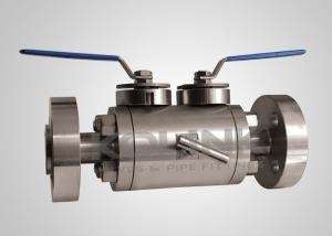 DBB Floating Ball Valve Double Block & Bleed 1/2-12 Inch