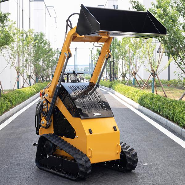 Quality Competitive Price Skid Steer Loader Multi-function 200kg Wheel Loader With Versatile Bucket Mini Skid Crawler Loader Best Sell for sale