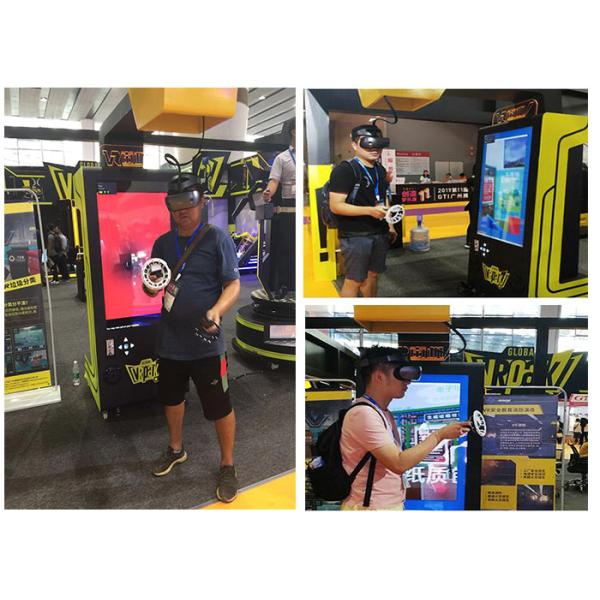 1 Player 9D Virtual Reality Simulator 3 Glasses S2 Self - Service Arcade Shooting Game Machine