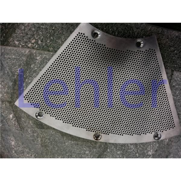 Electrolytic Polish Pressure Screen Basket With Hard Chrome Coating Drilled Type