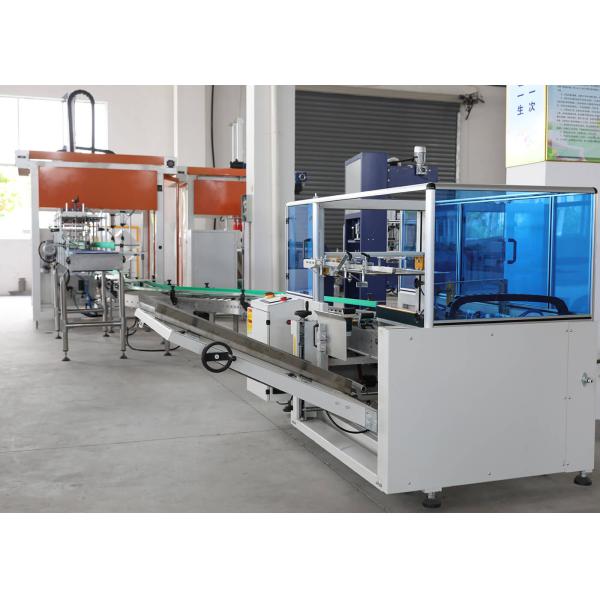 Durable Wraparound Case Packer For Beverage Carton In Automatic Packaging Machine Line
