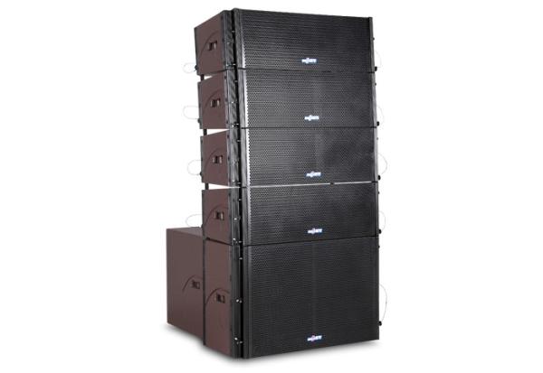 Quality 2*8"two way  pro  line array speaker system LA208 for sale