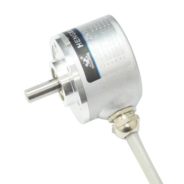 Quality Mini Size Single Turn Absolute Encoder IP65 External Diameter 38mm Solid Shaft 6mm for sale