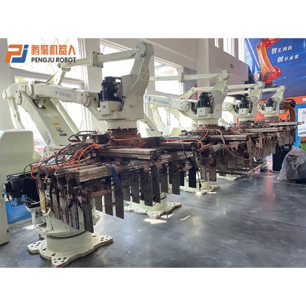 Quality Automatic Brick Used Robotic Palletizer Robot Yaskawa MPL500 Robotic Case Palletiser for sale