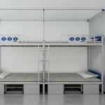 Support customization Stylish and practical student dormitory bunk bed with