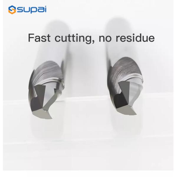 Chamfer Carbide Custom End Mill Cutters 45 Degree Angle