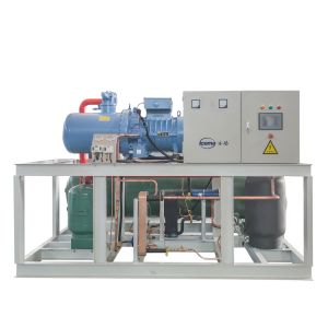 China 10T Brine Refrigeration Block Ice Machine 380V 3P wholesale