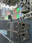 140dB SPL KARA Dual 8 Inch Line Array Speakers With 3 Inch Compression Driver