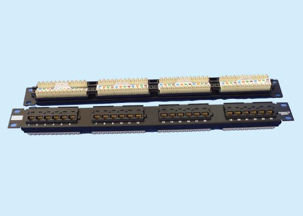 Quality Kelong RJ45 24 Port Patch Panel Disconnection Module For Communication for sale