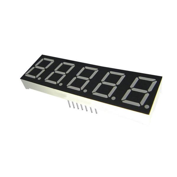 Quality 180mcd Seven Segment LED Display Common Anode 5 Digit LED Display 0.56 Inch for sale