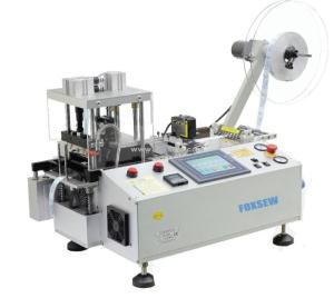 China Automatic Hot Knife Tape Cutter with Hole Punching and Collecting Device FX-150H wholesale