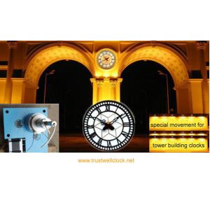 China replacement movement/mechanism for old tower church building clocks wholesale