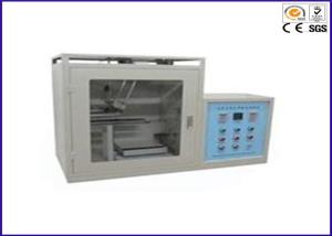 China PLC Control Horizontal / Vertical Flammability Tester , PV 3357 UL Test Equipment wholesale