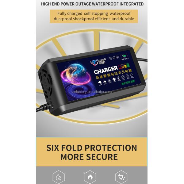 Electric Vehicle E-bike Scooter Battery Charger Adapter for 60V12ah 48v20ah 48v30ah 48v45ah Input Voltage 220V AC 200-240V AC